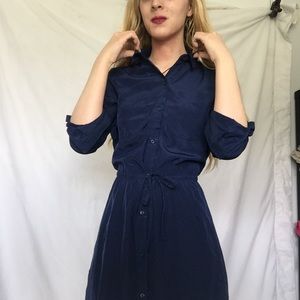Old Navy Collared Sundress Navy